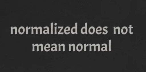 Normalized Black 100% Cotton T-Shirt