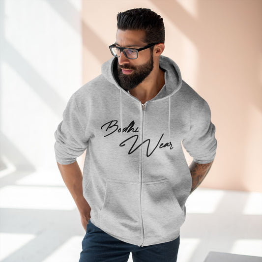 ZenFlow Unisex Zip Hoodie