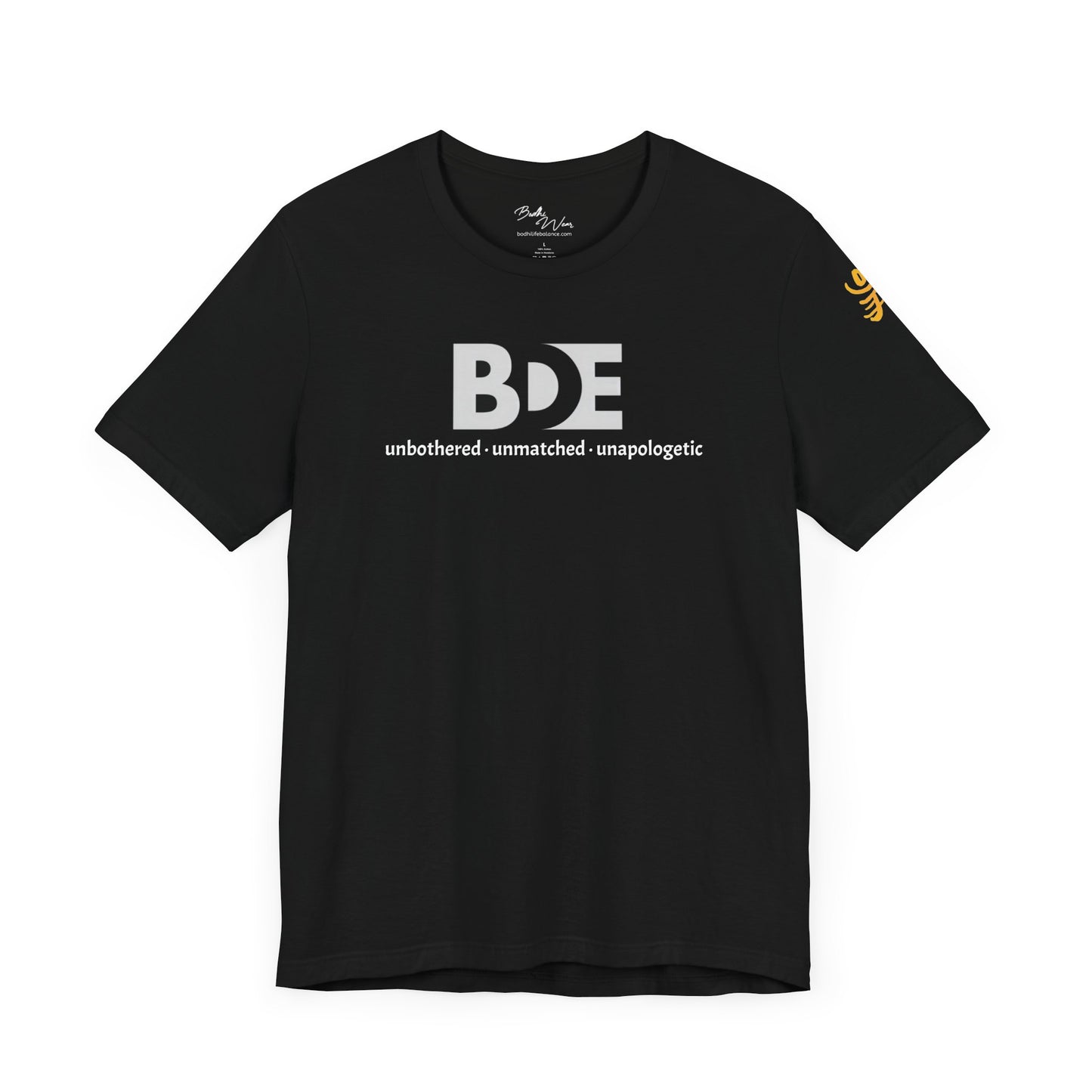 Big Energy Black 100% Cotton T-Shirt