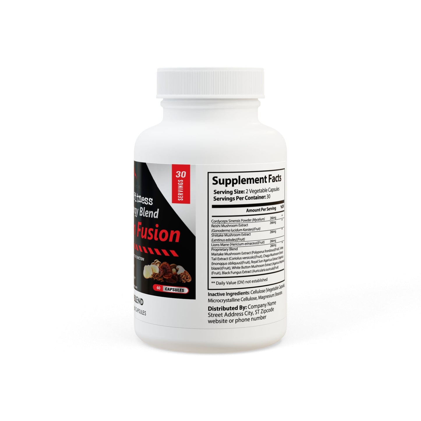 Peak Performance Mycelium Fusion Mushroom Blend