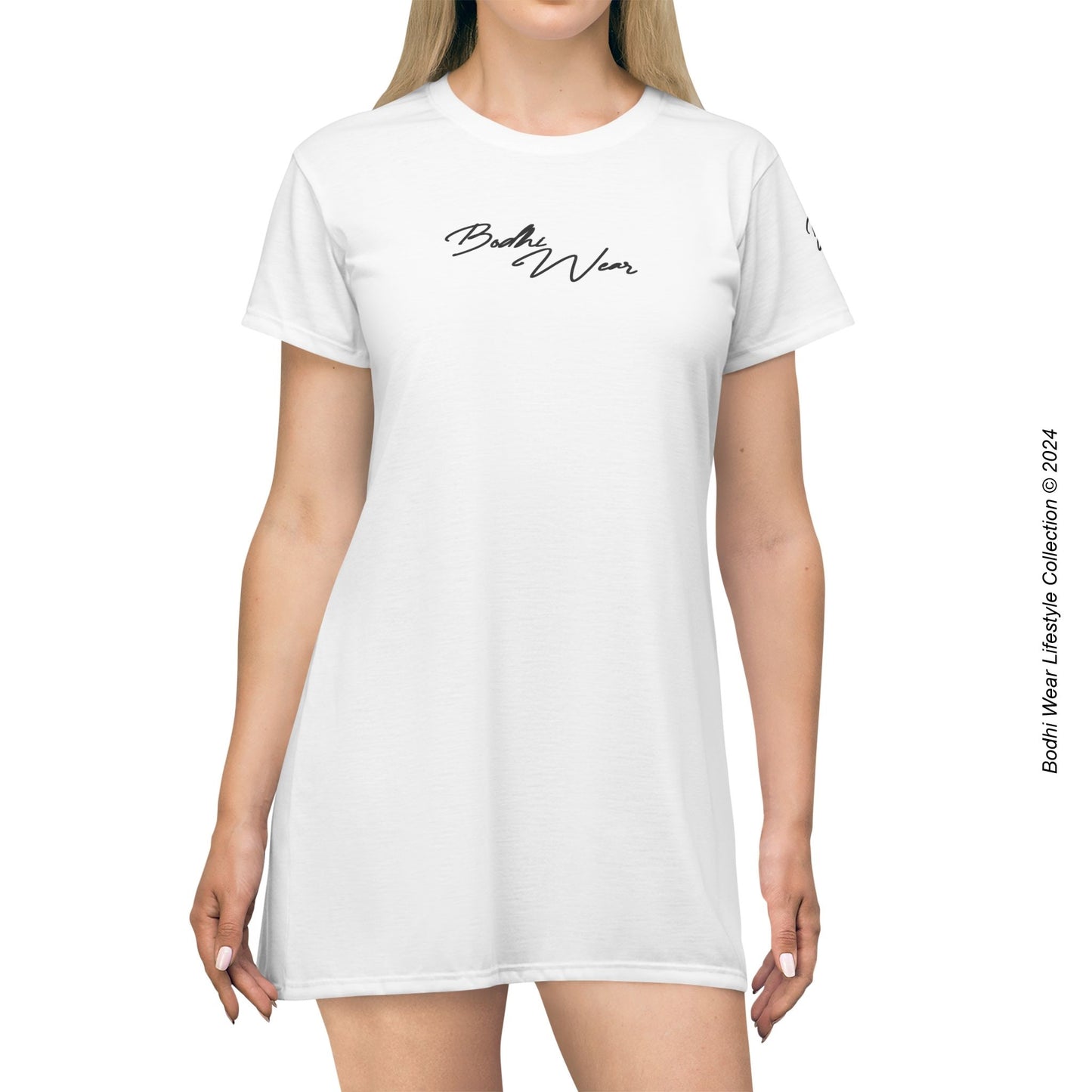 Pure Comfort T-Shirt Dress (White)