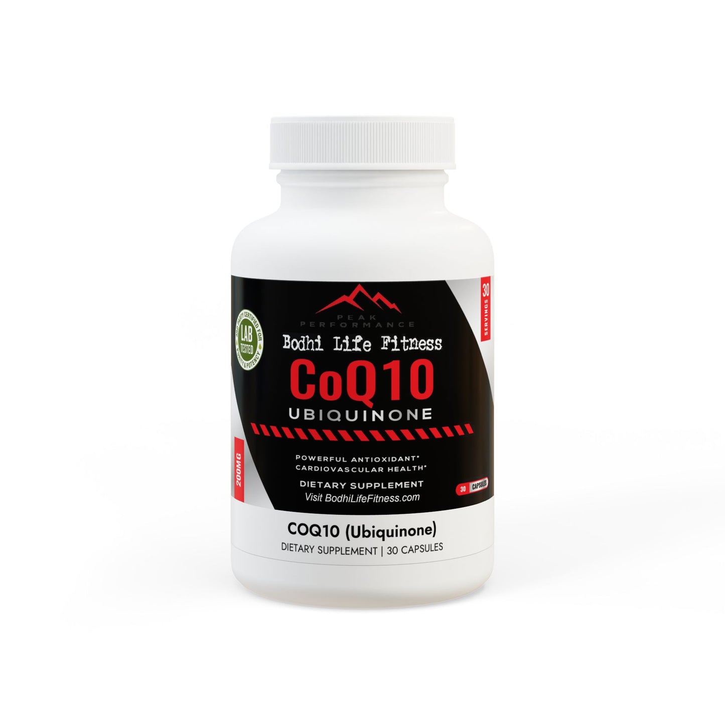 CoQ10 (Ubiquinone) Supplement (30 Capsules)