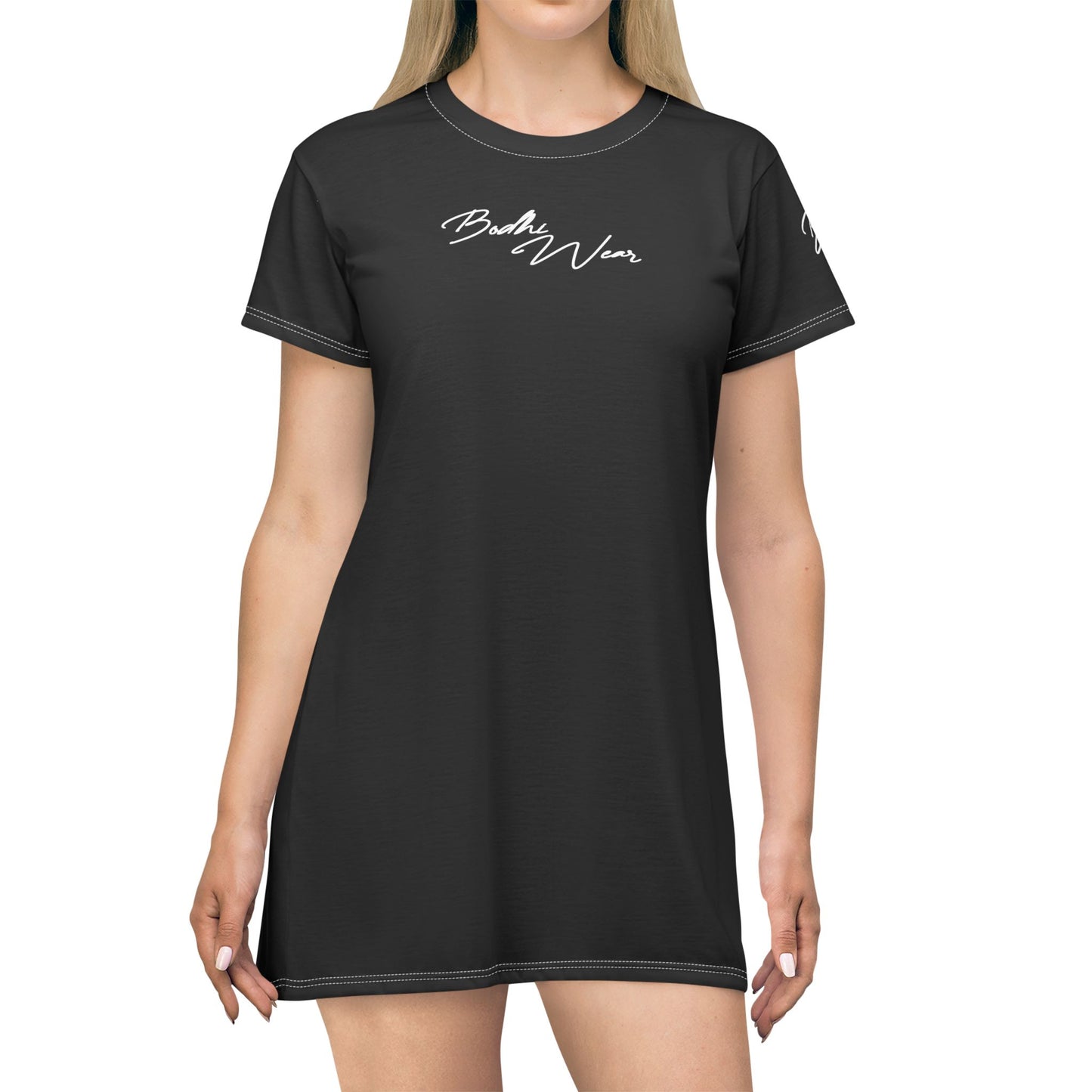 Pure Comfort T-Shirt Dress (Black)